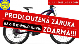 Prodloužená záruka až o 6 měsíců!